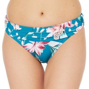 *NEW* La Blanca Shirred Band Hipster Bikini Bottom